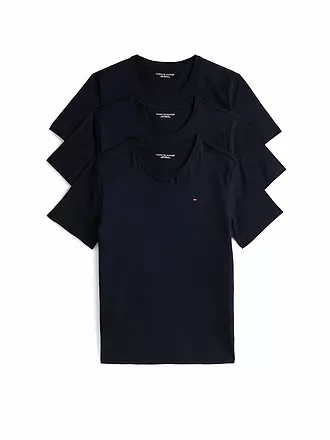 TOMMY HILFIGER | T-Shirt 3er Pkg | schwarz
